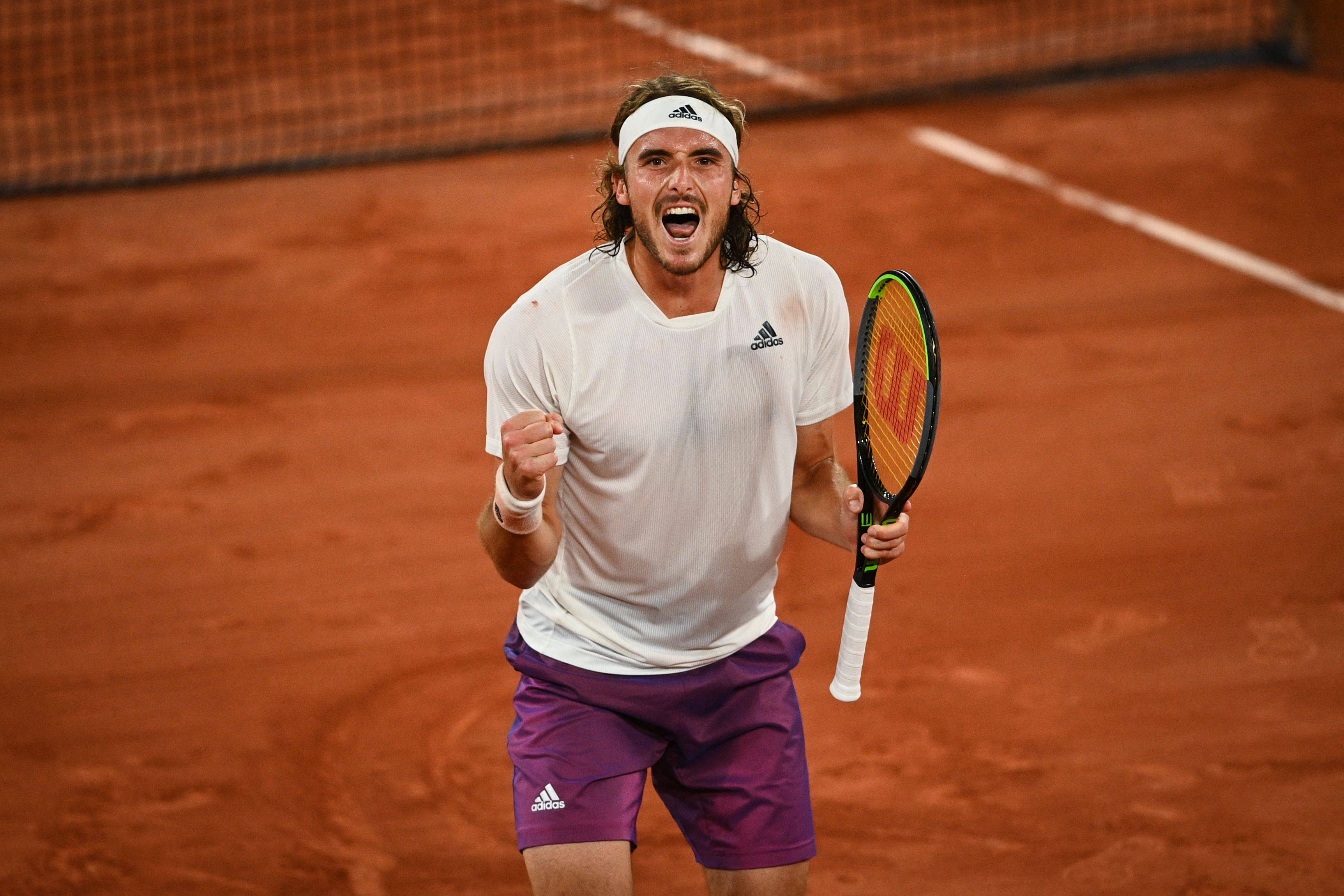 ATP总决赛鏖战法网,西西帕斯高光表现 ATP总决赛鏖战法网,西西帕斯高光表现